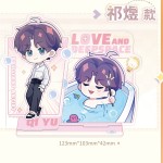 Love and Deepspace Linkon Chibi Report Series Acrylic Pen Stand